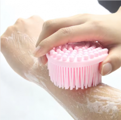 8 Pcs Soft Silicone Massage Shower Brush