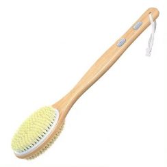 12 Pcs Long Handled Double Sided Wet Dry Shower Brush